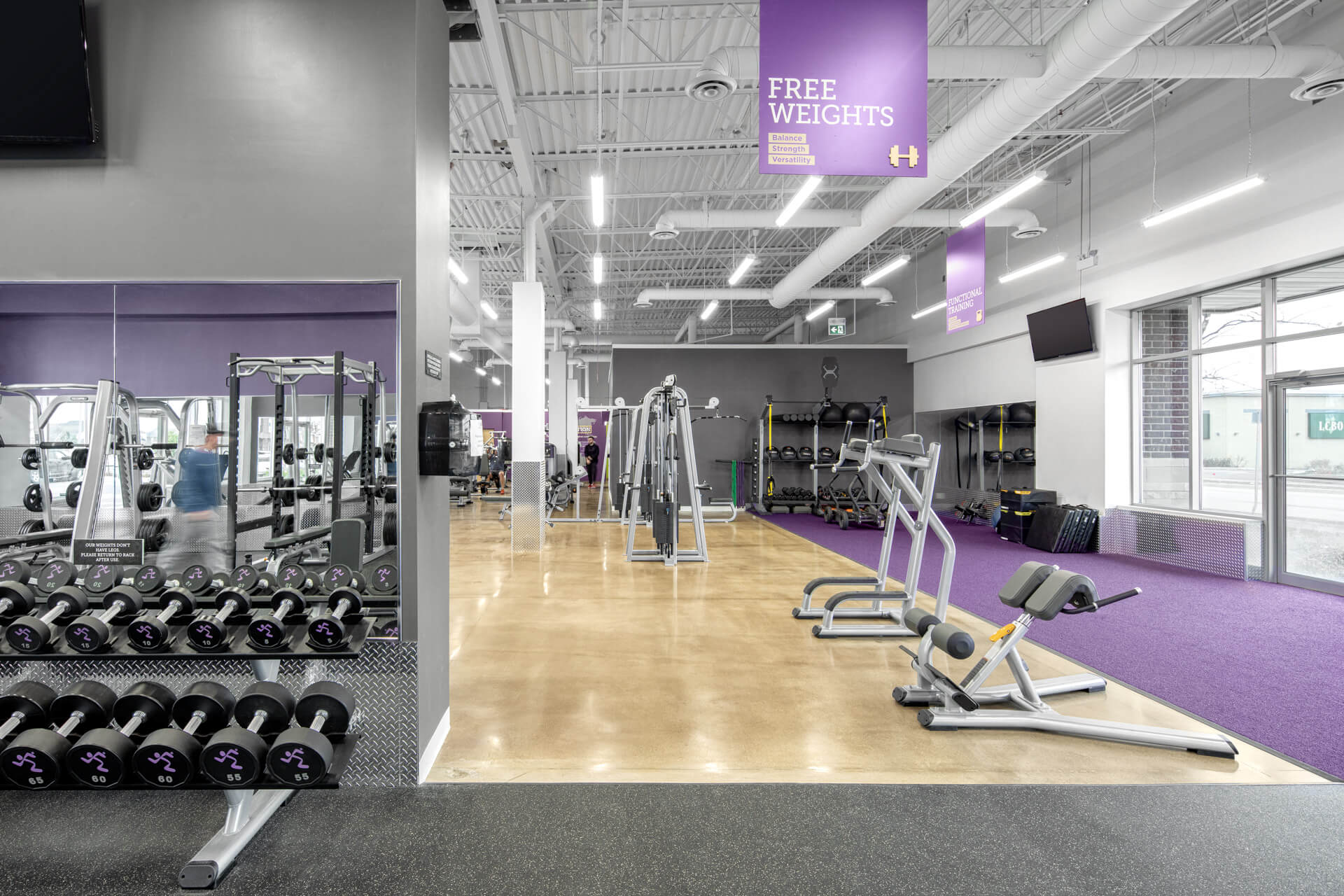  Is anytime fitness free for push your ABS